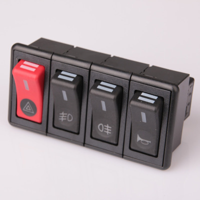 【【廠家直銷】慈溪專業(yè)生產(chǎn)汽車組合開關(guān)、 汽車翹板開關(guān) 暖風(fēng)開關(guān)】價格,廠家,圖片,電工開關(guān),慈溪市騰輝汽車零部件-