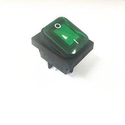 臺(tái)灣RL防水船型翹板開(kāi)關(guān)帶燈16A250V4腳2檔