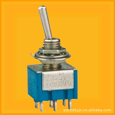 【供應(yīng)中小型優(yōu)質(zhì)鈕子開關(guān)/撥動(dòng)開關(guān)/六腳搖頭開關(guān)/搖臂開關(guān)】?jī)r(jià)格,廠家,圖片,電工開關(guān),樂(lè)清市創(chuàng)展電子-